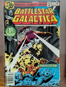 BATTLESTAR GALACTICA #1 1979 MARVEL COMICS 1ST ISSUE - Picture 1 of 1