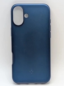 Spigen iPhone 16 Plus Hülle | Thin Fit | Navy Blau | ACS08061 - Bild 1 von 3