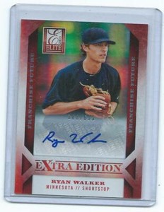 2013 Extra Edition*-Ryan Walker Rookie autograph /699-Twins