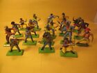 BRITAINS DEETAIL LOT/18 AMERICAN WEST COWBOYS  ON FOOT ASST.STYLES