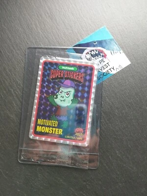veefriends Super Sticker Motivated Monster sealed Very Rare - Bild 1 von 2