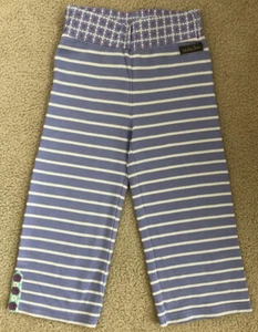 MATILDA JANE Size 4 Adventure begins Straightees pants Wide leg Stripe Purple - Picture 1 of 5