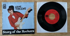 7" 45 FRENCH SP GENE VINCENT PICKIN' POPPIES - Picture 1 of 2