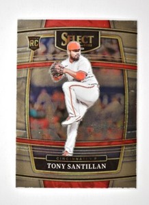 2022 Select Base # 4 Tony Santillan - Cincinnati Reds
