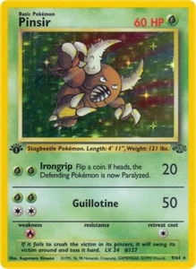 Pinsir 09/64 1ª Edición Jungle Holo - Imagen 1 de 1