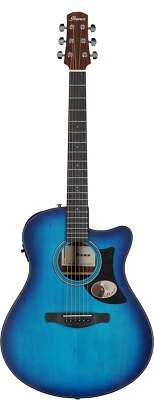 Ibanez AAM50CE Advanced Acoustic-Electric Guitar Sapphire Blue - Image 1 of 2