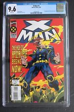 X-MAN #1 1st Nate Grey the Earth-295 CABLE Age Apocalypse 1995 OUTCASTS CGC 9.6