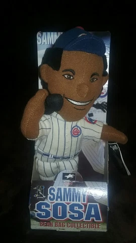 Sammy Sosa Bean Bag Collectible in Box Cover