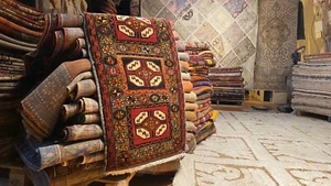 Antique 1900-1930s Kurdish Tribal Rug 1’7" X 3’1” - Picture 1 of 10