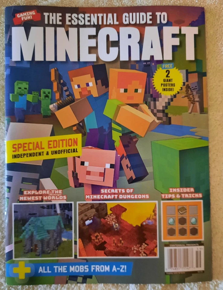 The Essential Guide to Minecraft 10th Anniversary Magazine 2020