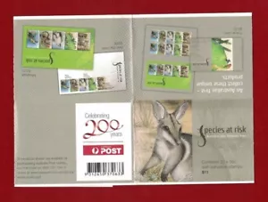 2009 Australia Species at Risk Booklet SG SB 331 CTO or FU - Picture 1 of 2