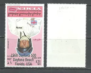 1968 USA Daytona Car Motorcycle Race MNH - Error - Jackie Stewart Great Britain - Picture 1 of 1