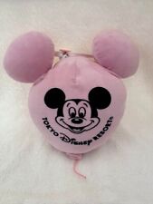 Tokyo Disney Resort Mickey Balloon Shoulder Bag Pochette Pouc Pink Mint