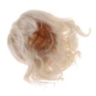 Zum Selbermachen lockige Haarperücke für 1/6 SD DELF Puppenherstellung zum Selbermachen Zubehör,