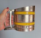 "Foley Sift-Chine Triple Screen" Vintage Flour Sifter