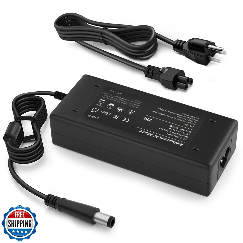 KAQIAR 90W AC Adapter Laptop Charger Compatible with HP Elitebook 8440p 8460p - Image 1 of 4