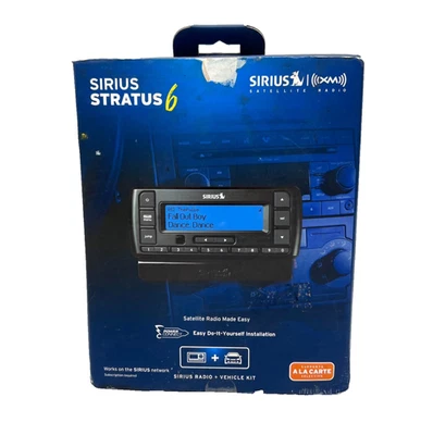 Kit Vehículo Sirius Stratus 6 XM Radio Satelital Modelo SDSV6V1 NUEVO SELLADO Foto 1 de 4