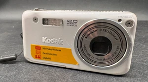 Kodak Easyshare V1253 Digitalkamera Weiß 12MP 3x Zoom Vintage - Bild 1 von 6