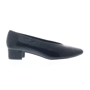 Ros Hommerson Haviland 75079-P1 Womens Black Leather Pumps Heels Shoes - Picture 1 of 4