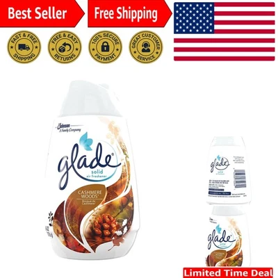 Ambientador sólido, desodorante para hogar y baño, madera de cachemir, 6 OZ Foto 1 de 4