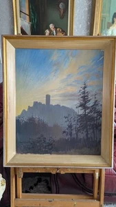1962 Michael Turner Original Öl auf Leinwand Gemälde Impressionist Landschaft  - Bild 1 von 10