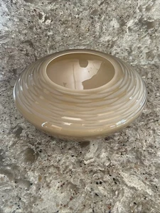 Salviati Battuto Murano Textured Glass Bowl Vase Venezia - Picture 1 of 6