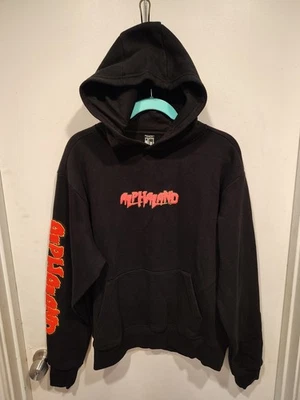 Мужской пуловер с капюшоном Alphalete Цвет черный Alphaland Размер M Повседневная тренировка  - Изображение 1 из 4