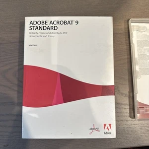 ADOBE ACROBAT 9 STANDARD POUR WINDOWS OCCASION de 2008 avec numéro de série - Photo 1/5