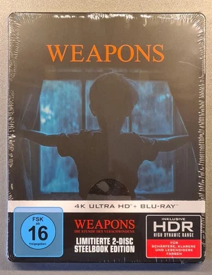 Weapons - Die Stunde des Verschwindens 4K  Steelbook (4K UHD + Blu-ray) NEU - Bild 1 von 2
