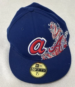 Gorra New Era Designer ATLANTA BRAVES (Talla 7 1/4) || Usada - Imagen 1 de 9