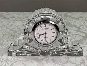 Reloj de Colección Irlanda Waterford Cristal Pequeño Mini Manto con Cara de Reloj Waterford - Imagen 1 de 8