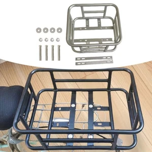 Road Bike Rear Rack Basket Bicycle Cargo Shopping Bag, Bike Frame Basket, - Picture 1 of 7