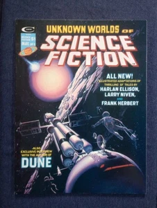 UNKNOWN WORLDS OF SCIENCE FICTION #3 9.0-9.2 DUNE 🔥🔥🔥 - Picture 1 of 3