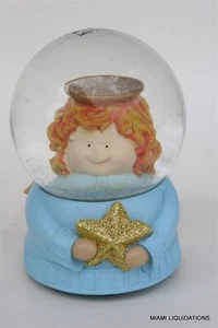 Musical Snowglobe Angel w/star Holiday Water Globe Target Wondershop Xmas 2012 - Picture 1 of 3