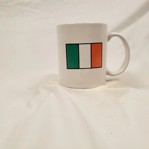 Taza de café con bandera irlandesa. Taza Tricolor Bandera Irlanda Celebra tu Herencia Irlandesa - Imagen 1 de 8