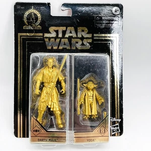 SKYWALKER SAGA GEDENKEDITION GOLD DARTH MAUL & YODA FIGUREN - VERSIEGELT - NEU - Bild 1 von 8