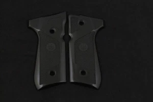 KSD Brand Beretta 92FS, 92A1, 92G, 92D, 96, M9 Impugnatura acrilica nera compatibile - Foto 1 di 3