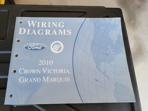 2010 Ford Crown Victoria Mercury Grand Marquis Service & Wiring Manual Set - Picture 1 of 3