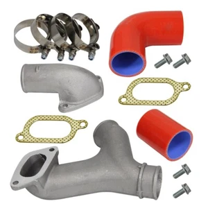 Top Mount Turbo Ladeluftkühler Y-Rohr Für 02–07 Impreza WRX STI GD GG Rot - Picture 1 of 11