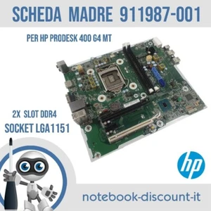 Scheda Madre HP 911987-001 Per HP Prodesk 400 G4 MT cpu socket LGA 1151 DDR4 - Imagen 1 de 2