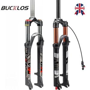26/27.5/29" Suspension Fork 1-1/8" Air/Mechanical MTB Bike Forks Disc Brake QR - Picture 1 of 17