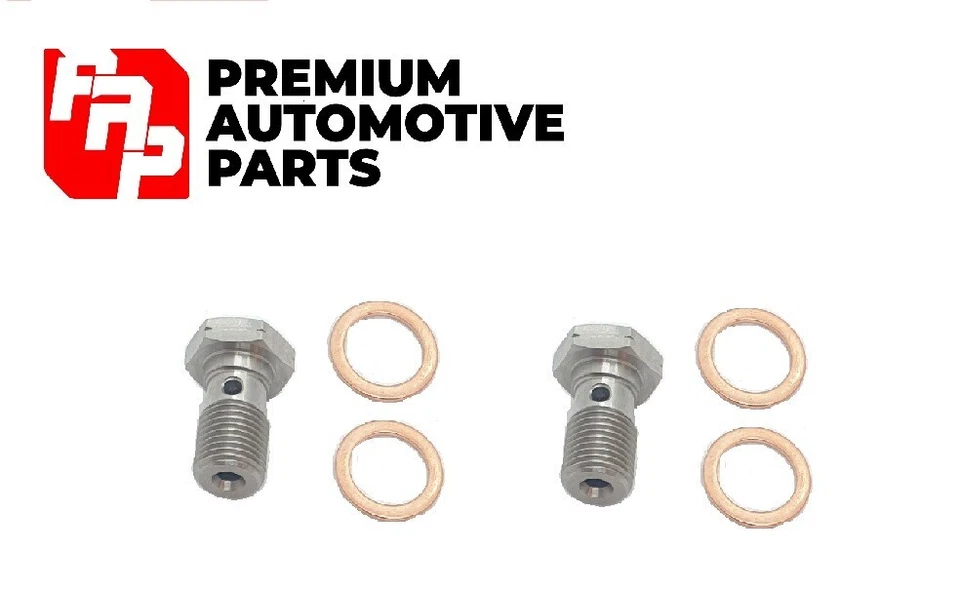 Stainless Steel Single Banjo Bolt Motorcycle Car M10 x 1.25 - Image 1 of 1