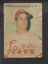 1967 Topps Venezuelan Venezuela Domingo Carrasquel # 127 Lara