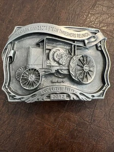 2012 Western Minnesota Steam Threshers Reunion Belt Buckle #352 Rollag MN Ltd Ed - Picture 1 of 7