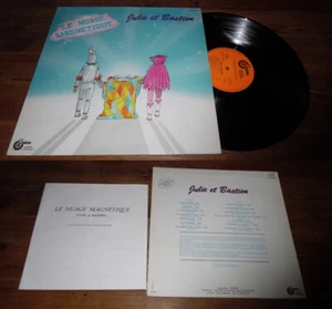 JULIE ET BASTIEN Le Nuage Magnetique LP Rare FRENCH COSMIC SYNTH DISCO + Livret - Imagen 1 de 1