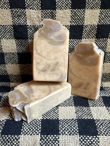 Natural Lavender Peppermint Goat Milk Soap Approx 5 Oz. Price Is For ONE SOAP - Picture 1 of 3