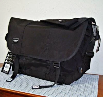 【NEW】TIMBUK2 CLASSIC MESSENGER BAG CARRYING CASE - BLACK (SMALL, MEDIUM) - Image 1 of 4