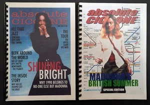 Madonna - Absolute Ciccone Binded UK Fanzines (X2) - Mai & Herbst 1998 - Bild 1 von 22
