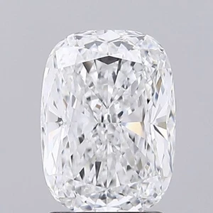 2.00 CT Cushion Lab Grown Diamond Ring | IGI Certified Jewelry Gift for Her - Foto 1 di 2