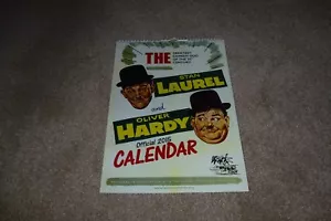 LAUREL AND HARDY OFFICIAL LARGE CALENDAR 2015 MINT CONDITION - Picture 1 of 3